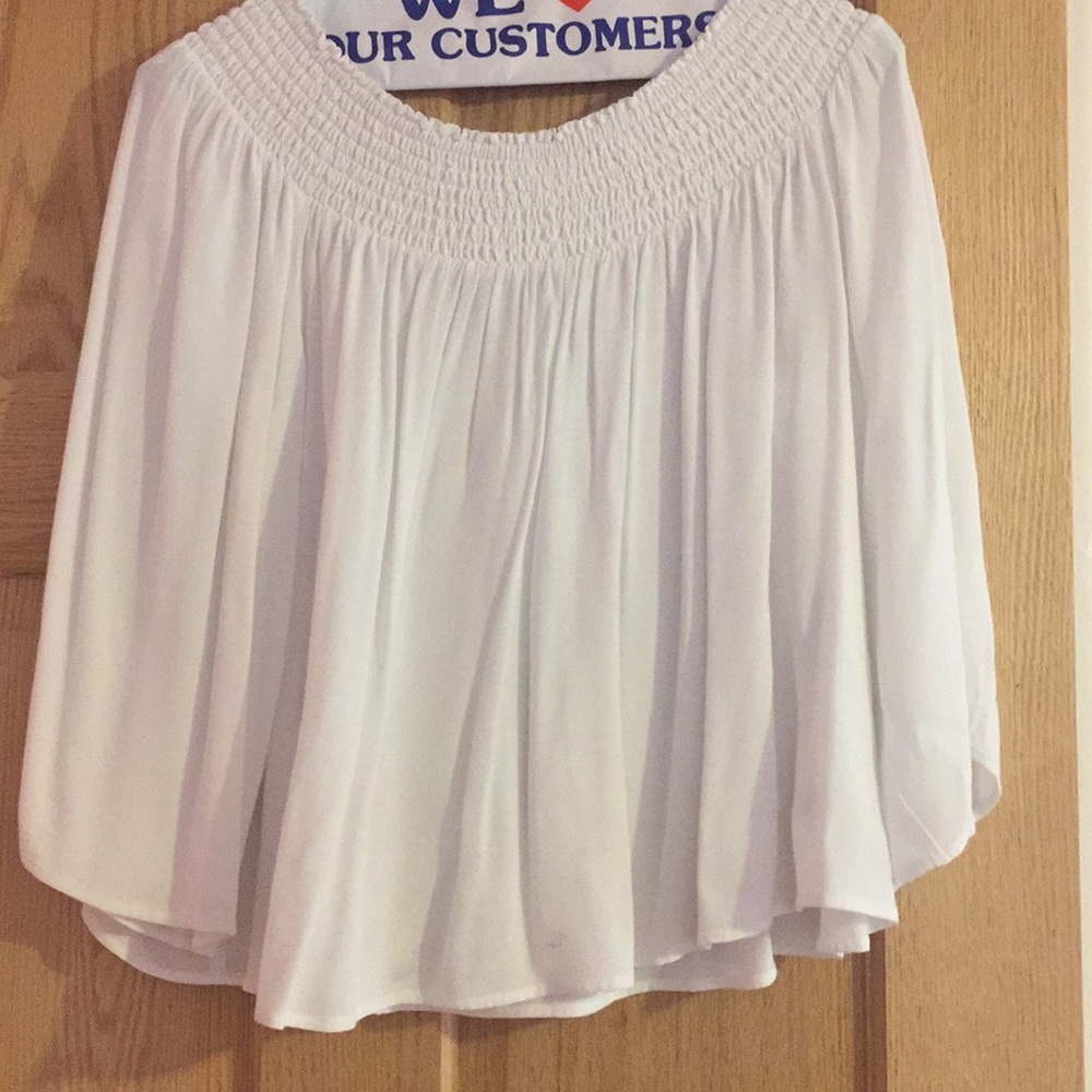 Talula/Aritzia White Marcilly Blouse